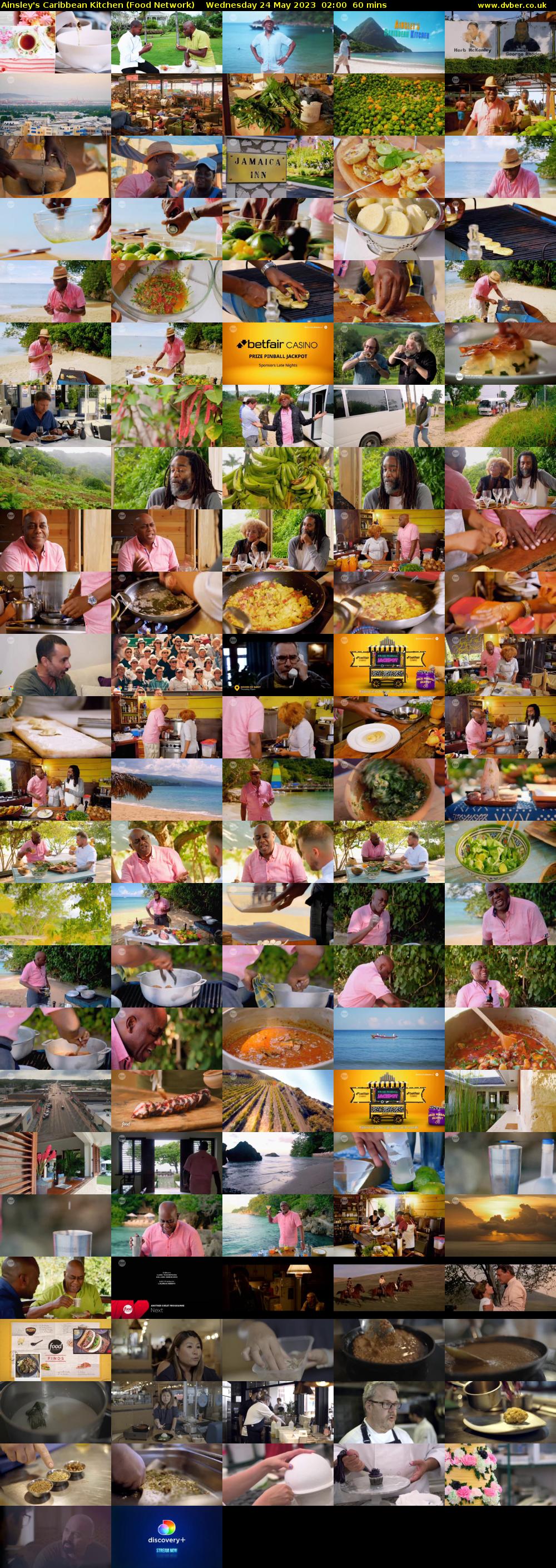 Ainsley's Caribbean Kitchen (Food Network) Wednesday 24 May 2023 02:00 - 03:00