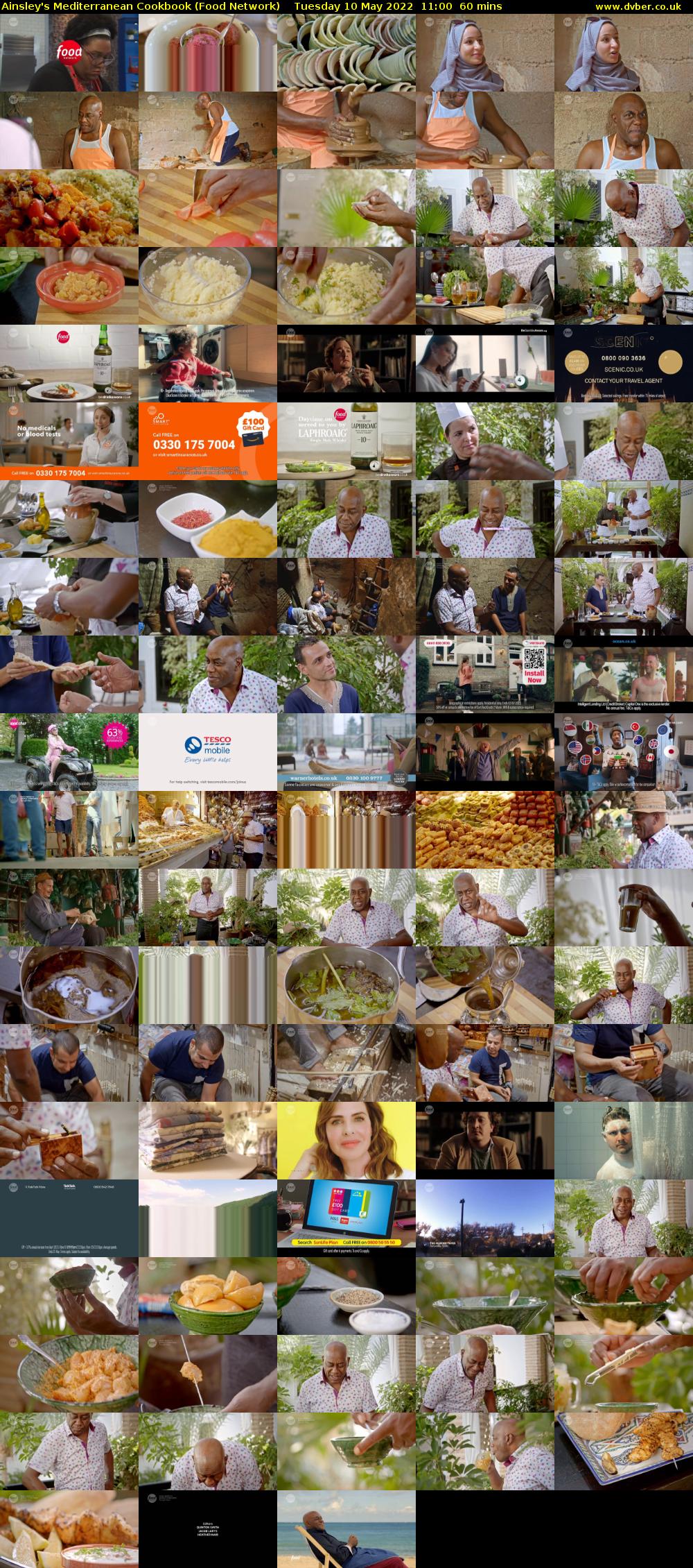 Ainsley's Mediterranean Cookbook (Food Network) Tuesday 10 May 2022 11:00 - 12:00