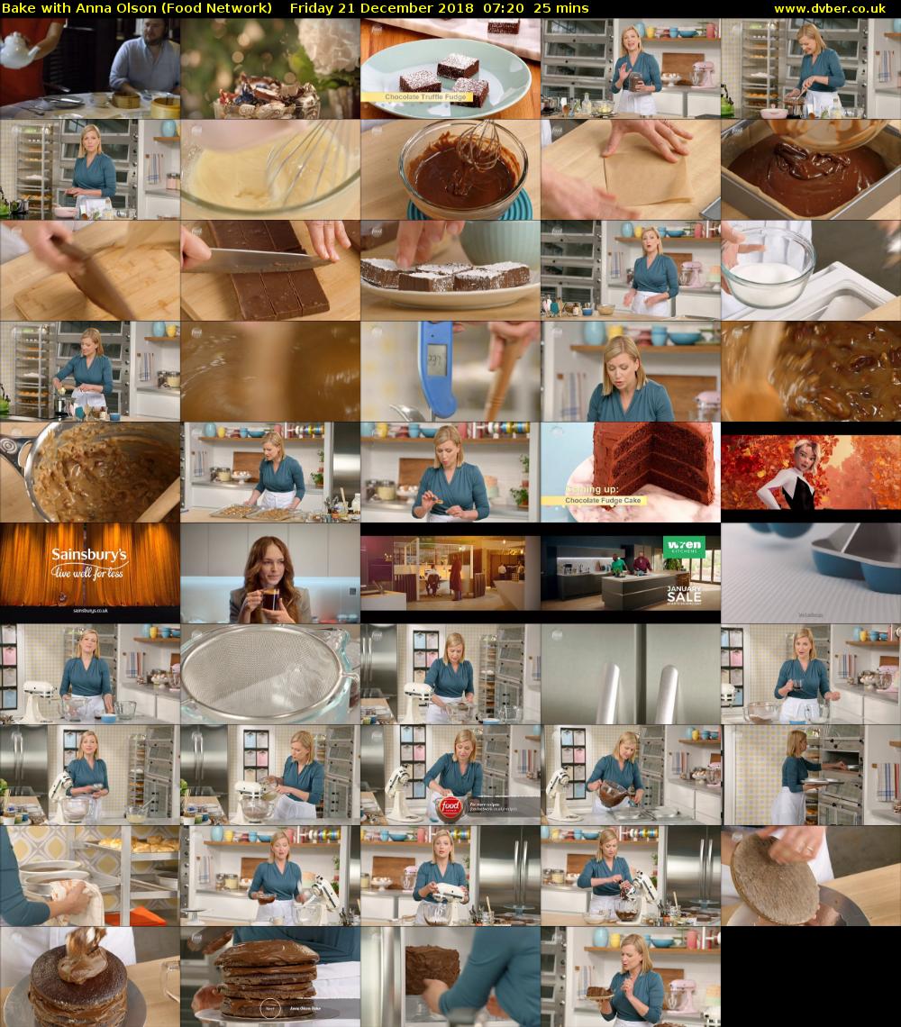 Bake with Anna Olson (Food Network) Friday 21 December 2018 07:20 - 07:45