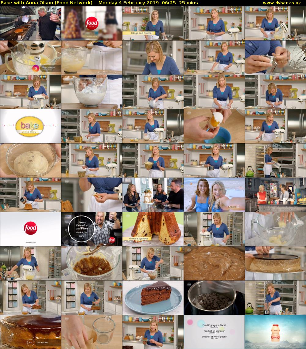 Bake with Anna Olson (Food Network) Monday 4 February 2019 06:25 - 06:50