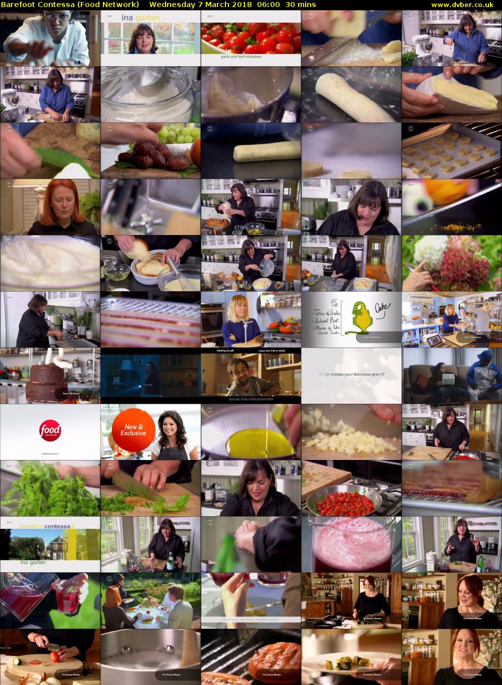 Barefoot Contessa (Food Network) Wednesday 7 March 2018 06:00 - 06:30