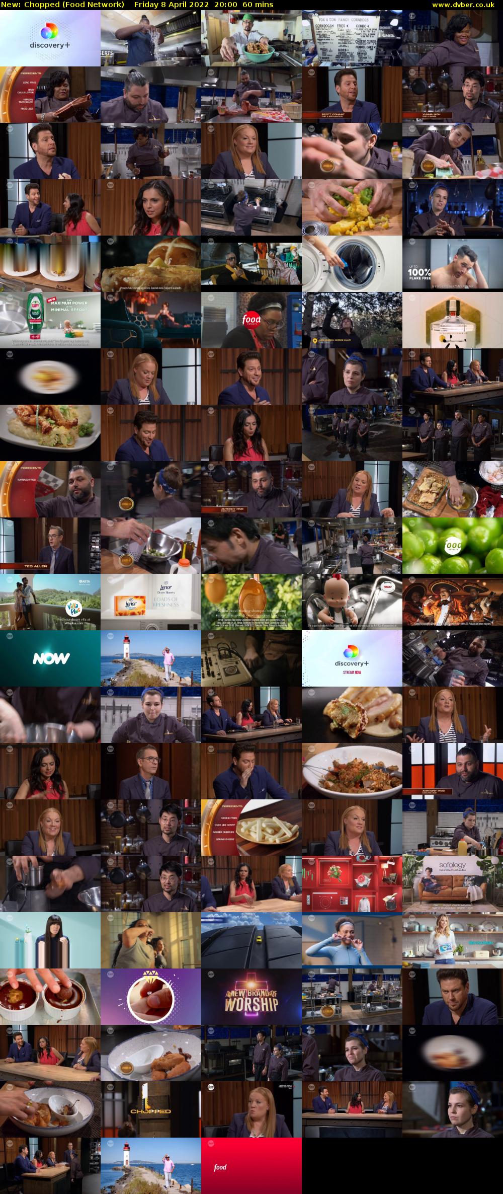Chopped (Food Network) Friday 8 April 2022 20:00 - 21:00