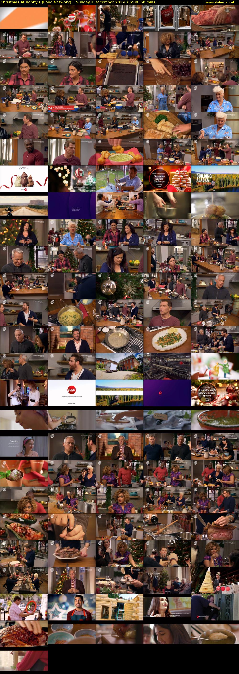 Christmas At Bobby's (Food Network) Sunday 1 December 2019 06:00 - 07:00