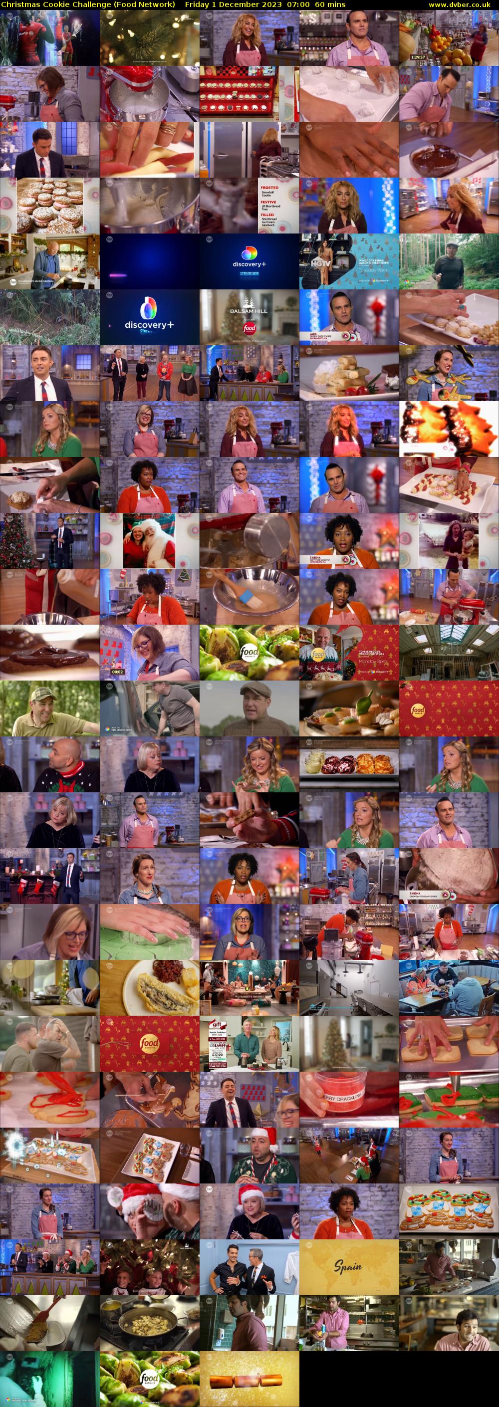 Christmas Cookie Challenge (Food Network) Friday 1 December 2023 07:00 - 08:00