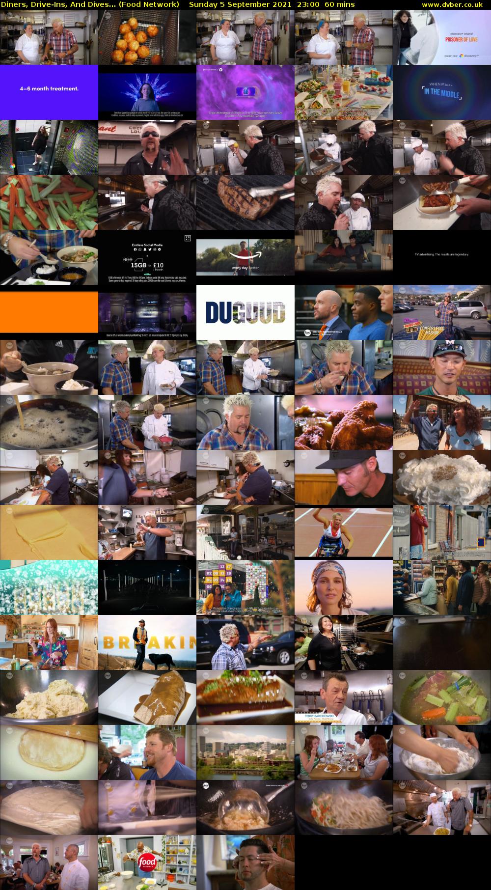Diners, Drive-Ins, And Dives... (Food Network) Monday 6 September 2021 00:00 - 01:00