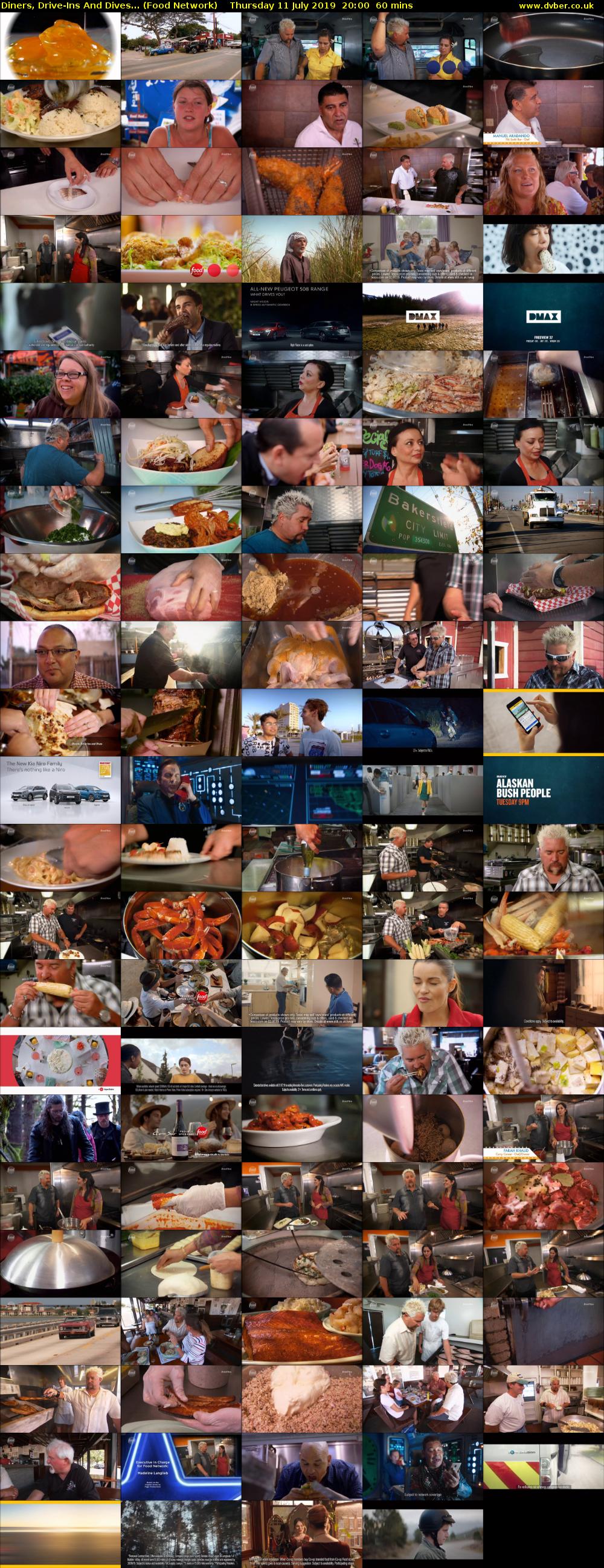 Diners, Drive-Ins And Dives... (Food Network) Thursday 11 July 2019 20:00 - 21:00