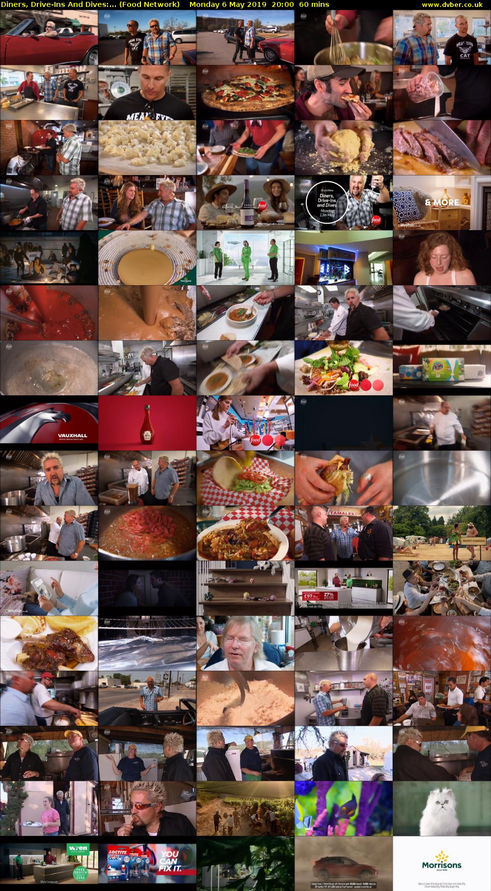 Diners, Drive-Ins And Dives:... (Food Network) Monday 6 May 2019 20:00 - 21:00