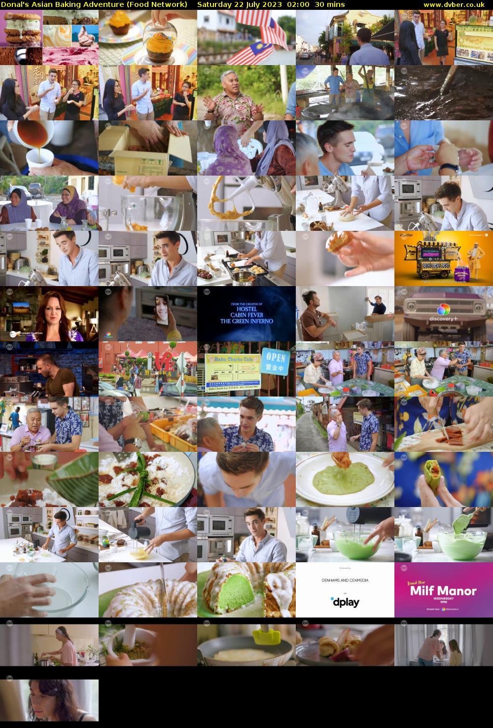 Donal's Asian Baking Adventure (Food Network) Saturday 22 July 2023 02:00 - 02:30