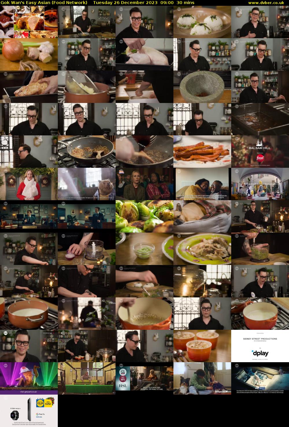 Gok Wan's Easy Asian (Food Network) Tuesday 26 December 2023 09:00 - 09:30