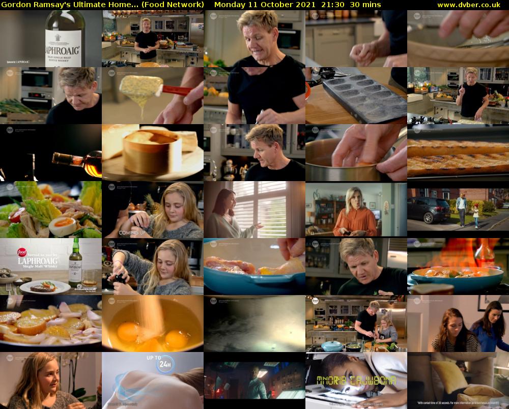 Gordon Ramsay's Ultimate Home... (Food Network) Monday 11 October 2021 21:30 - 22:00