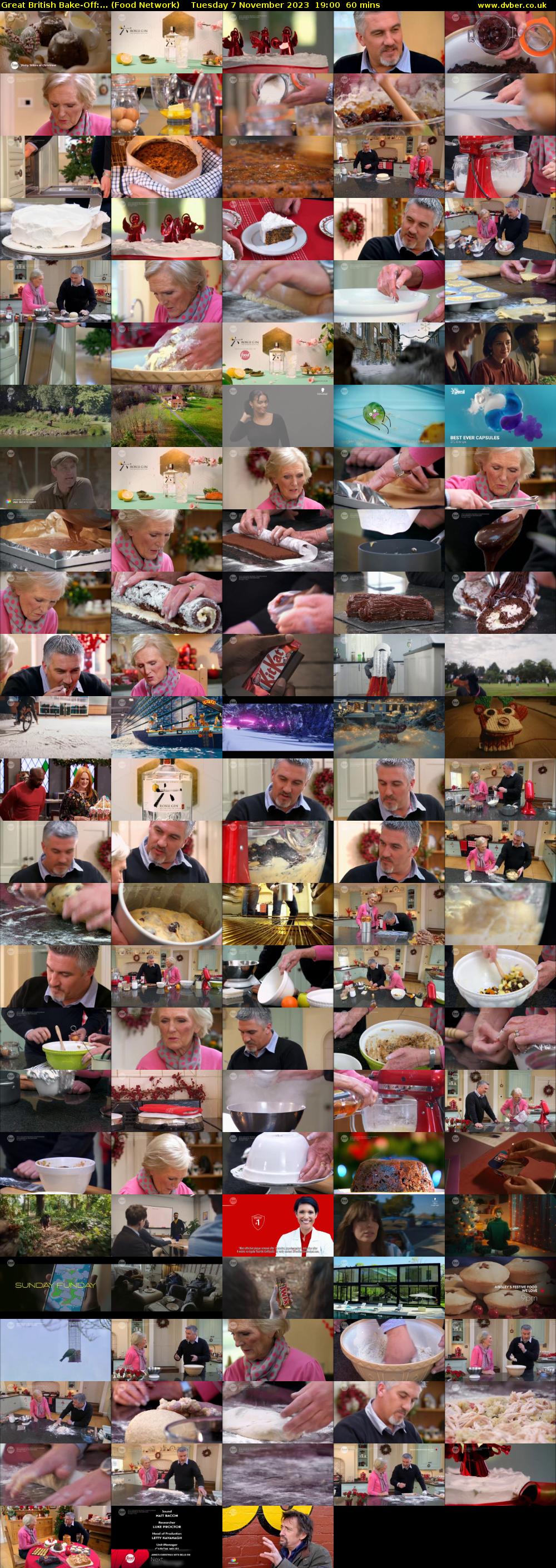 Great British Bake-Off:... (Food Network) Tuesday 7 November 2023 19:00 - 20:00