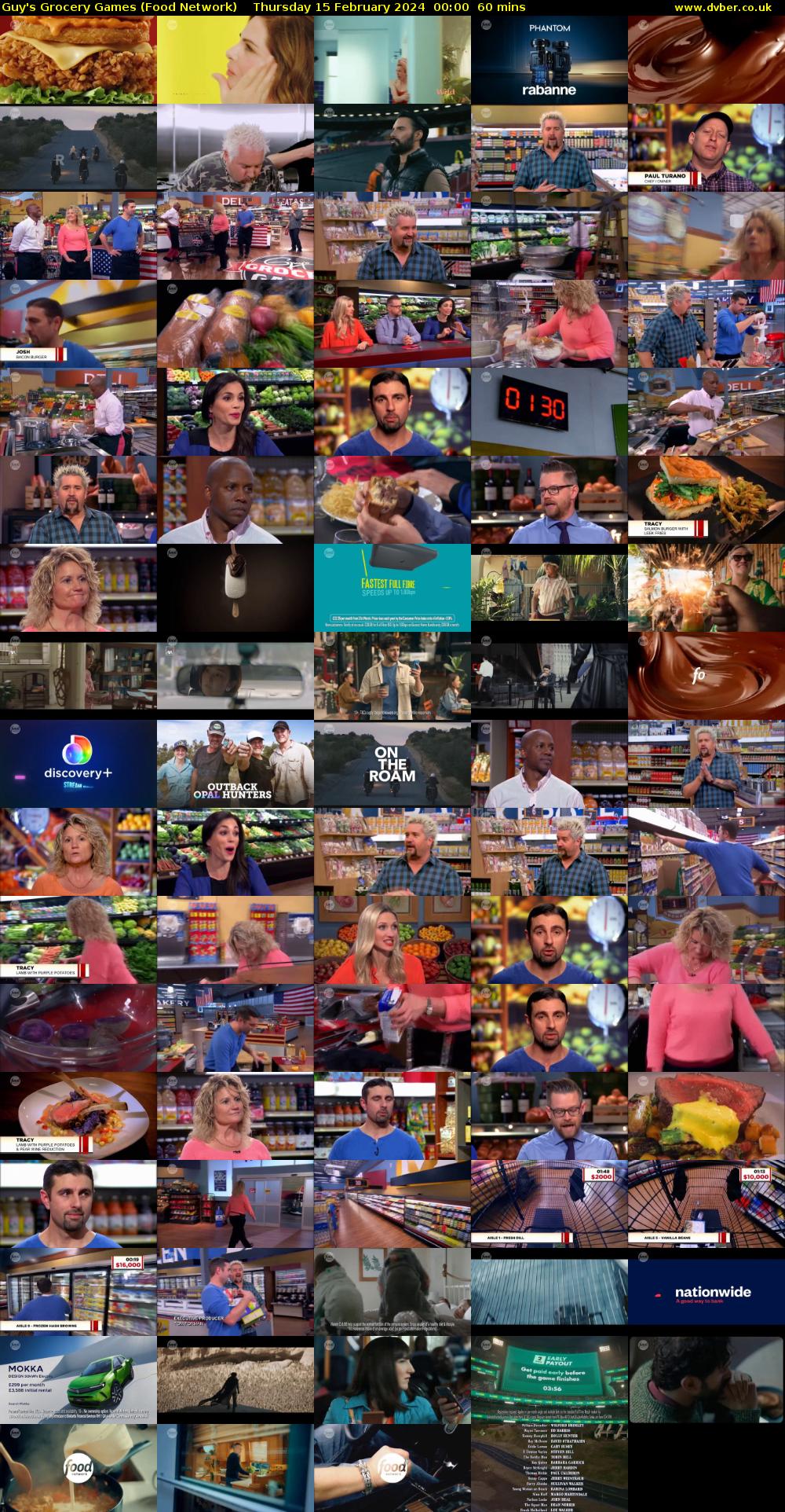 Guy's Grocery Games (Food Network) Thursday 15 February 2024 00:00 - 01:00