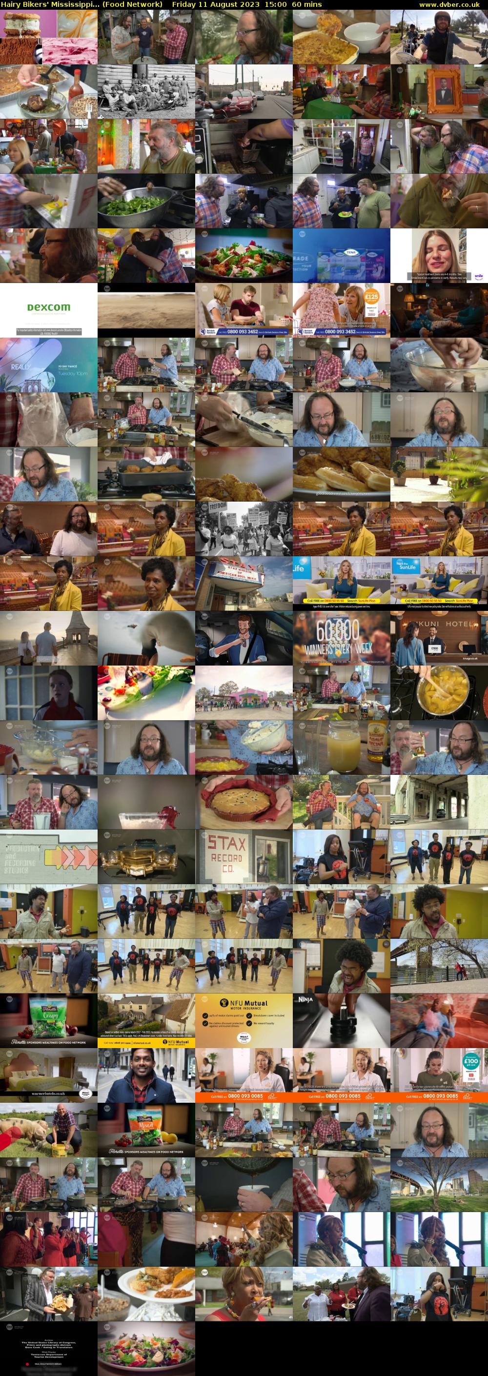 Hairy Bikers' Mississippi... (Food Network) Friday 11 August 2023 15:00 - 16:00