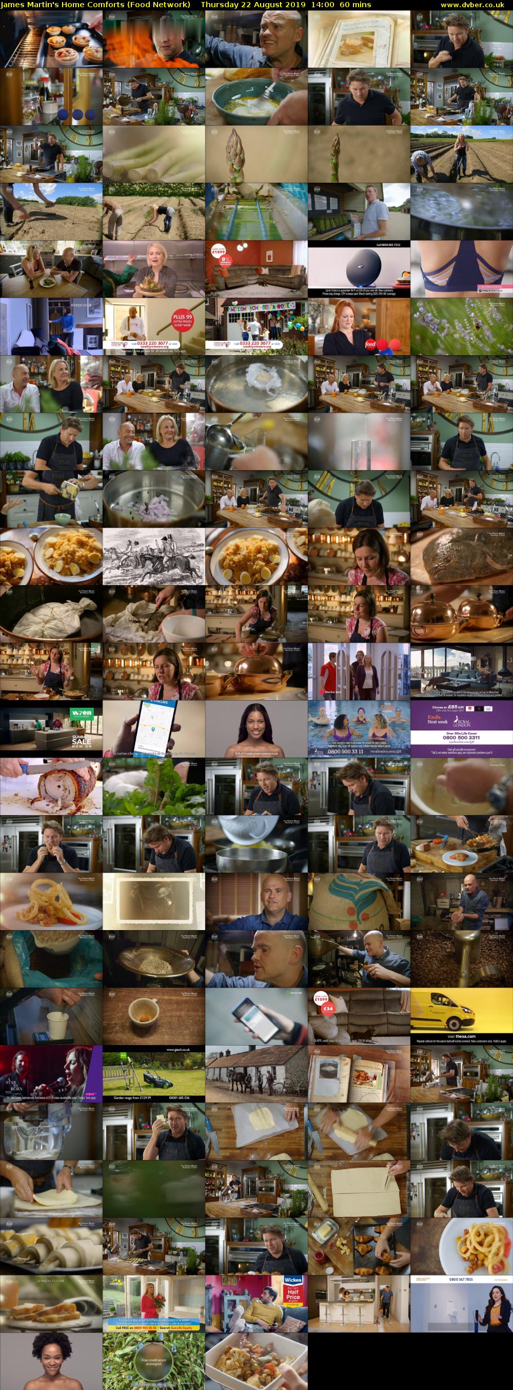 James Martin's Home Comforts (Food Network) Thursday 22 August 2019 14:00 - 15:00