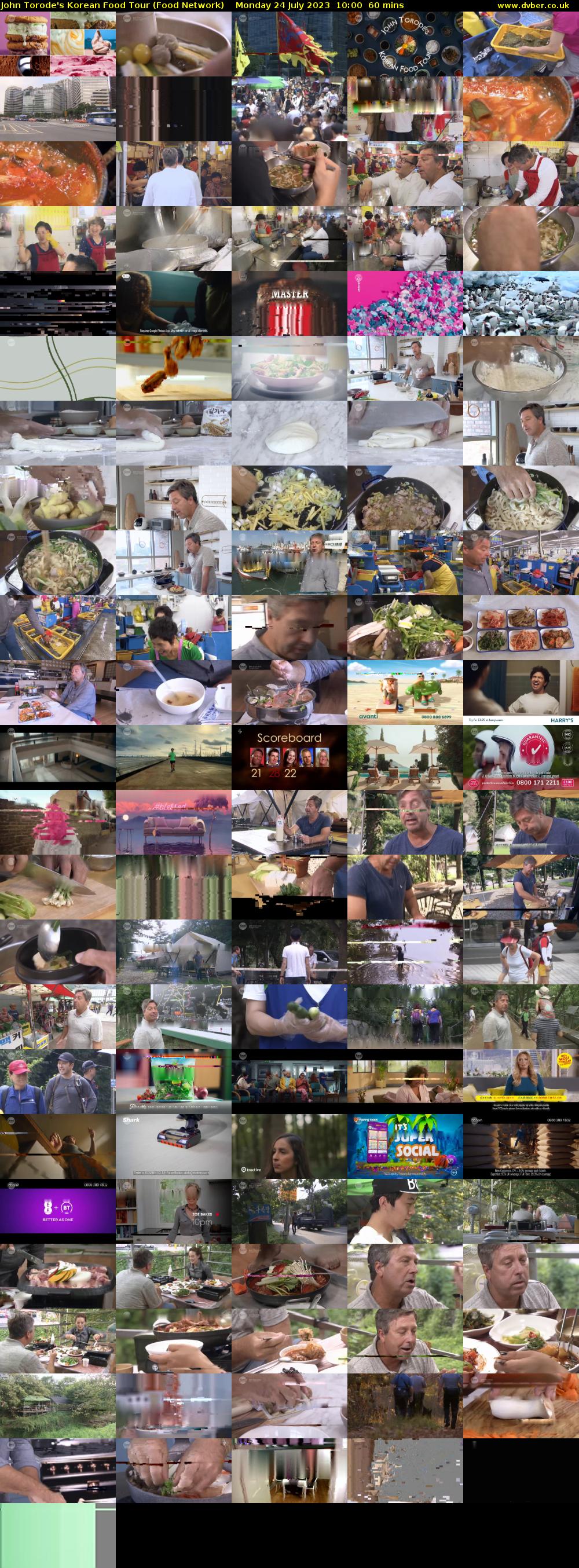 John Torode's Korean Food Tour (Food Network) Monday 24 July 2023 10:00 - 11:00