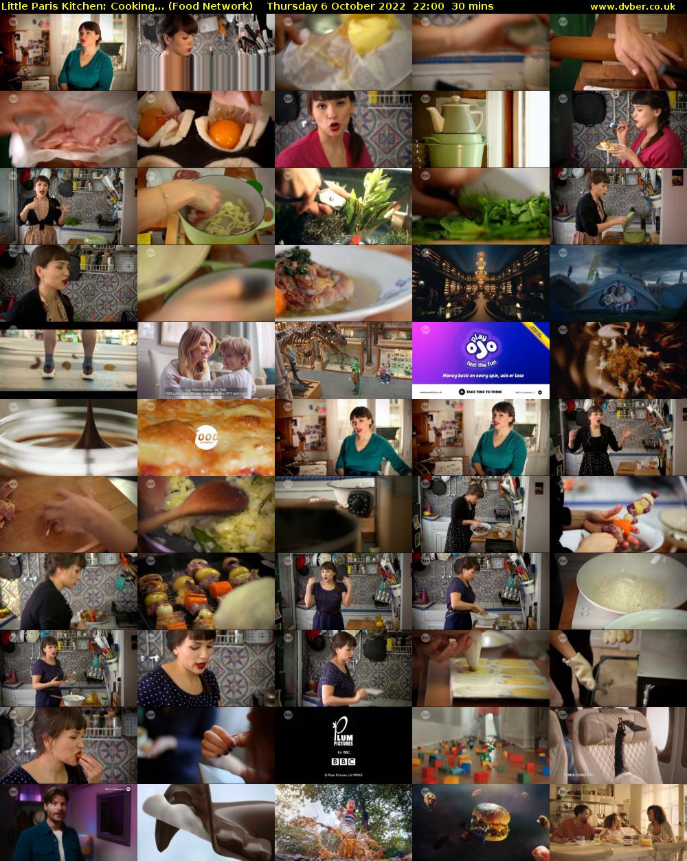 Little Paris Kitchen: Cooking... (Food Network) Thursday 6 October 2022 22:00 - 22:30