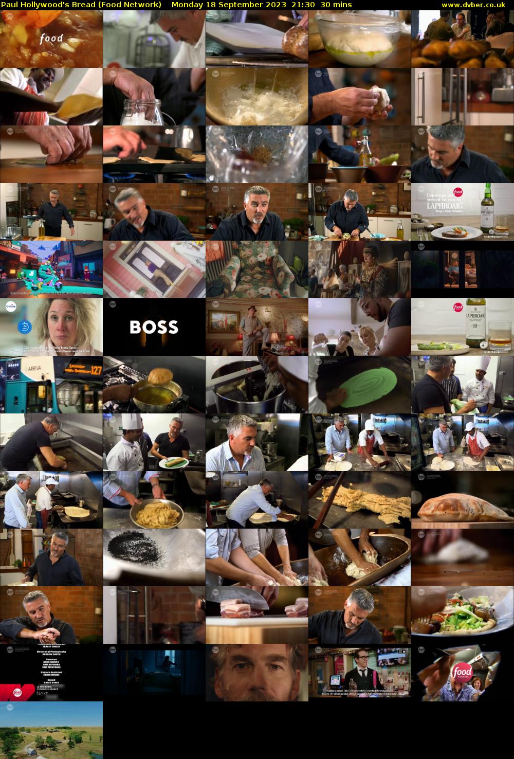 Paul Hollywood's Bread (Food Network) Monday 18 September 2023 21:30 - 22:00