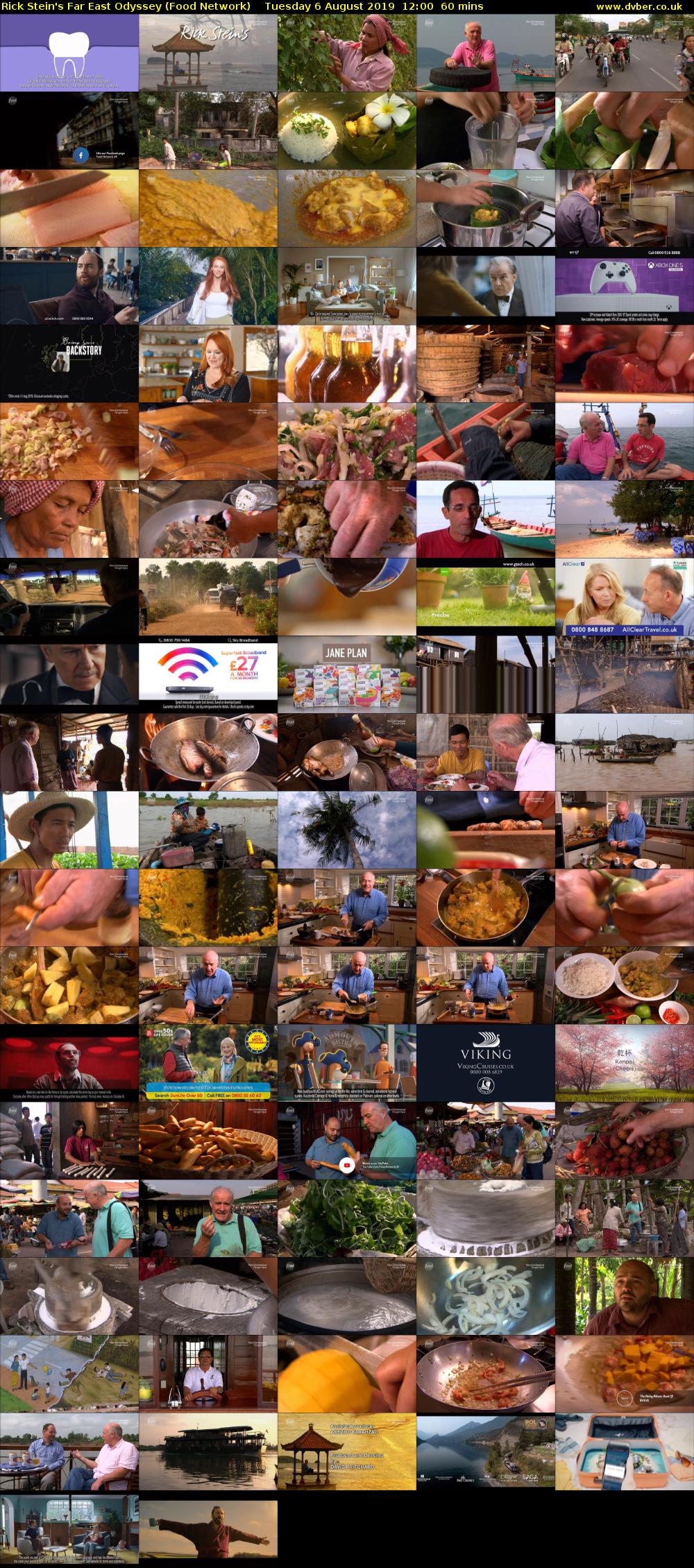 Rick Stein's Far East Odyssey (Food Network) Tuesday 6 August 2019 12:00 - 13:00