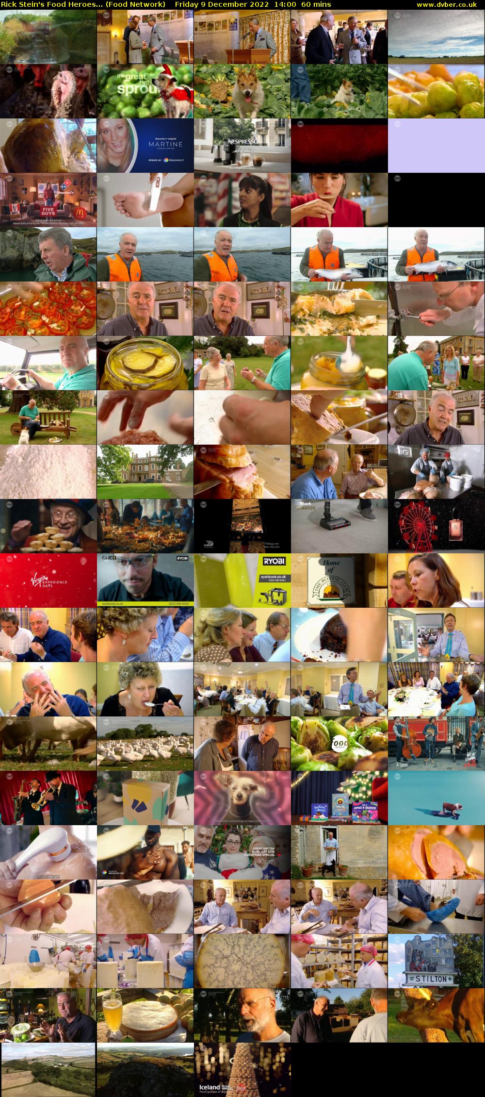 Rick Stein's Food Heroes... (Food Network) Friday 9 December 2022 14:00 - 15:00