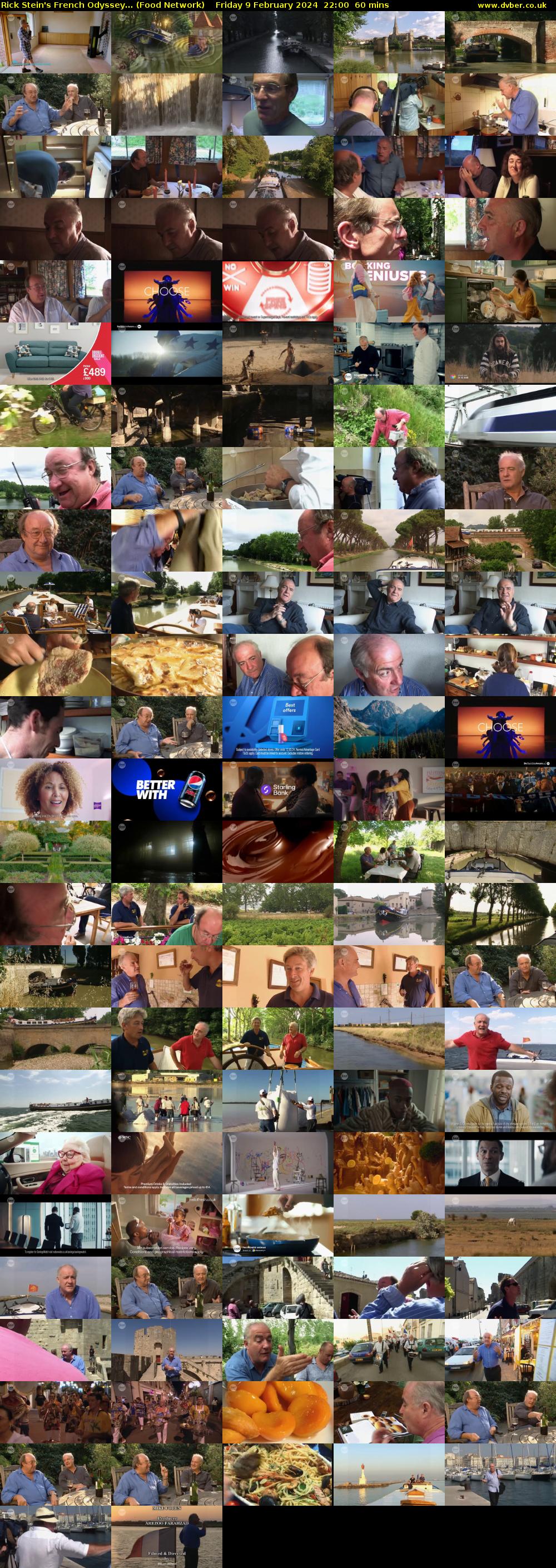 Rick Stein's French Odyssey... (Food Network) Friday 9 February 2024 22:00 - 23:00