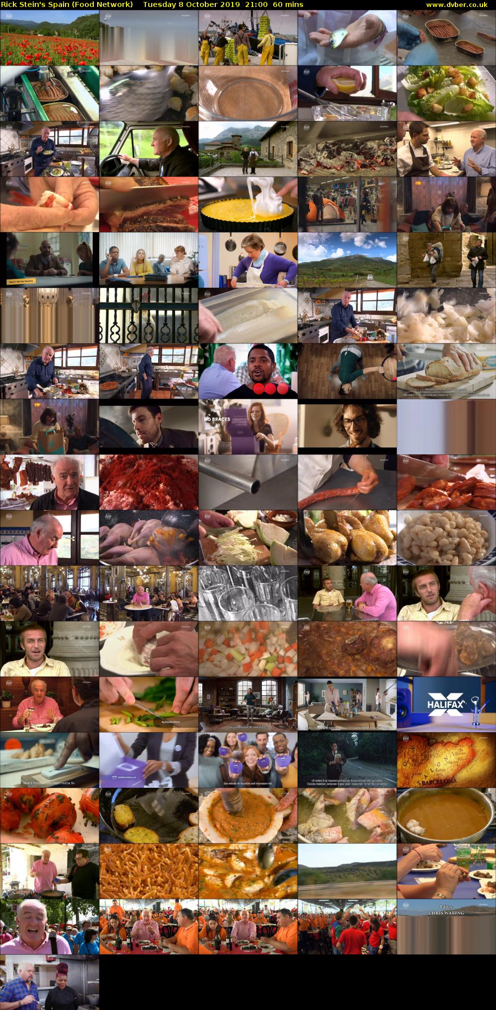 Rick Stein's Spain (Food Network) Tuesday 8 October 2019 21:00 - 22:00