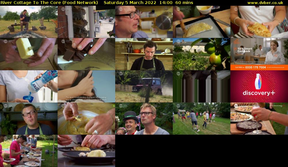 River Cottage To The Core (Food Network) Saturday 5 March 2022 14:00 - 15:00