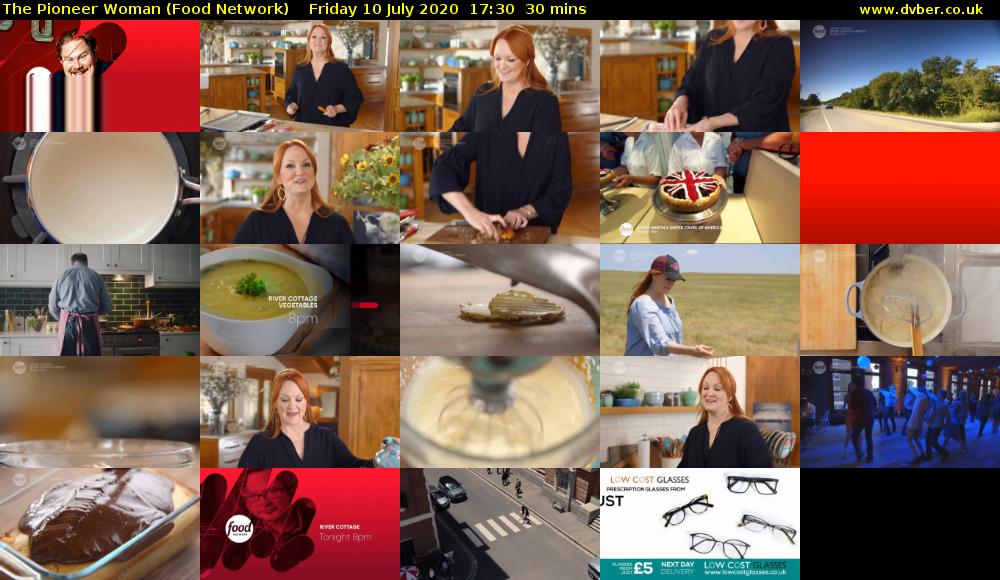 The Pioneer Woman (Food Network) Friday 10 July 2020 17:30 - 18:00