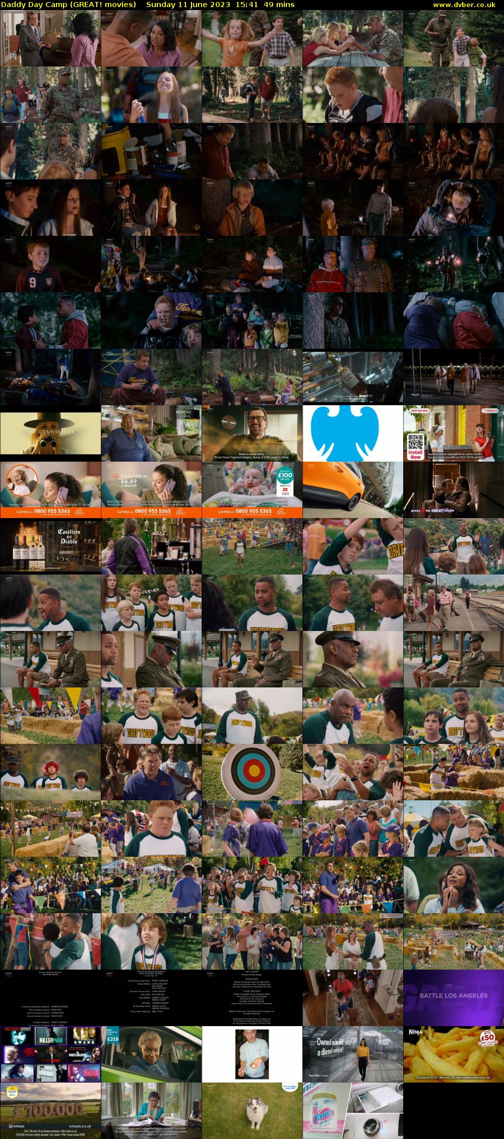 Daddy Day Camp (GREAT! movies) Sunday 11 June 2023 15:41 - 16:30