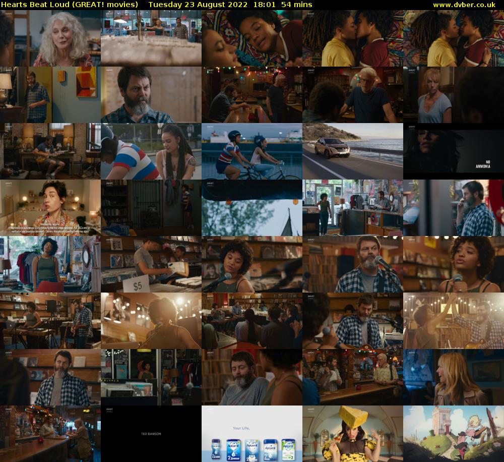 Hearts Beat Loud (GREAT! movies) Tuesday 23 August 2022 18:01 - 18:55