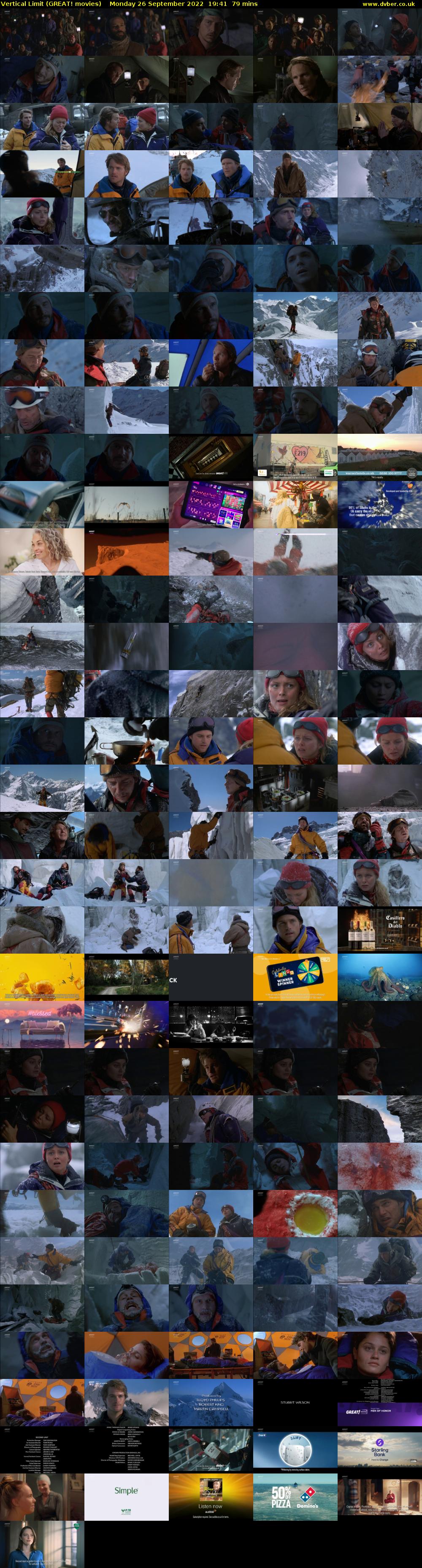 Vertical Limit (GREAT! movies) Monday 26 September 2022 19:41 - 21:00