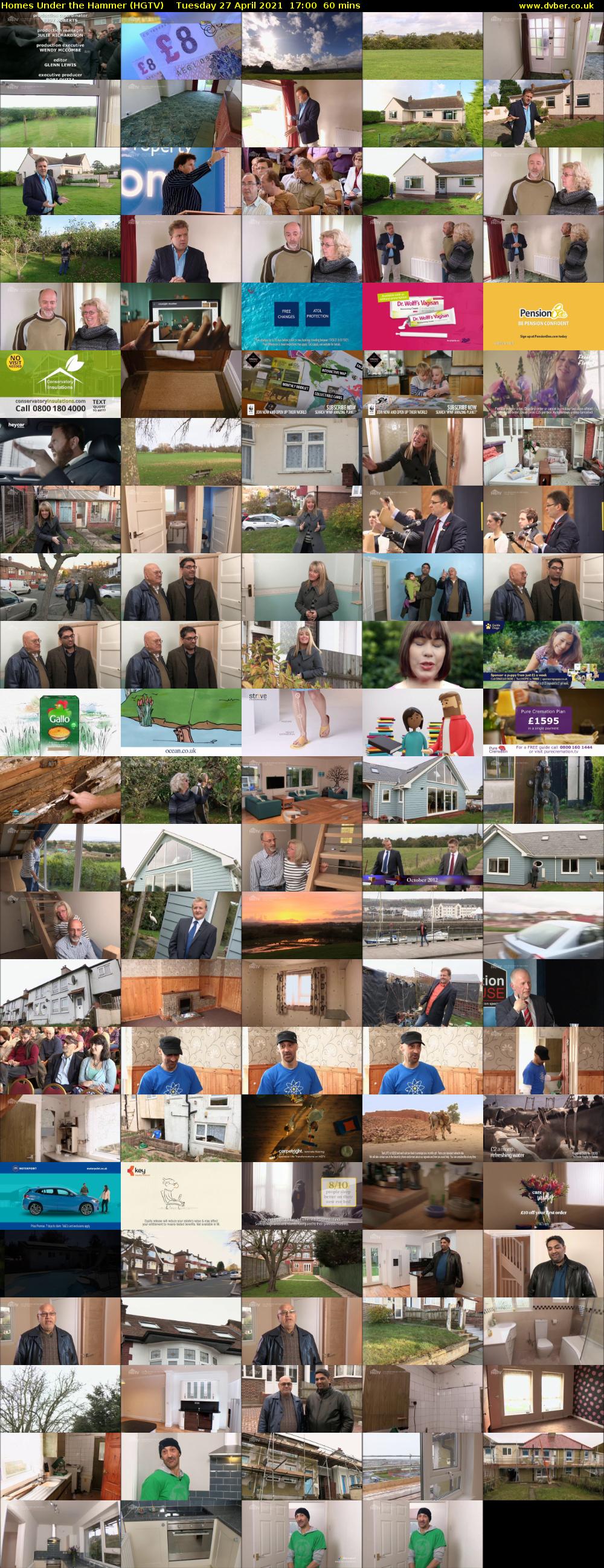 Homes Under the Hammer (HGTV) Tuesday 27 April 2021 17:00 - 18:00