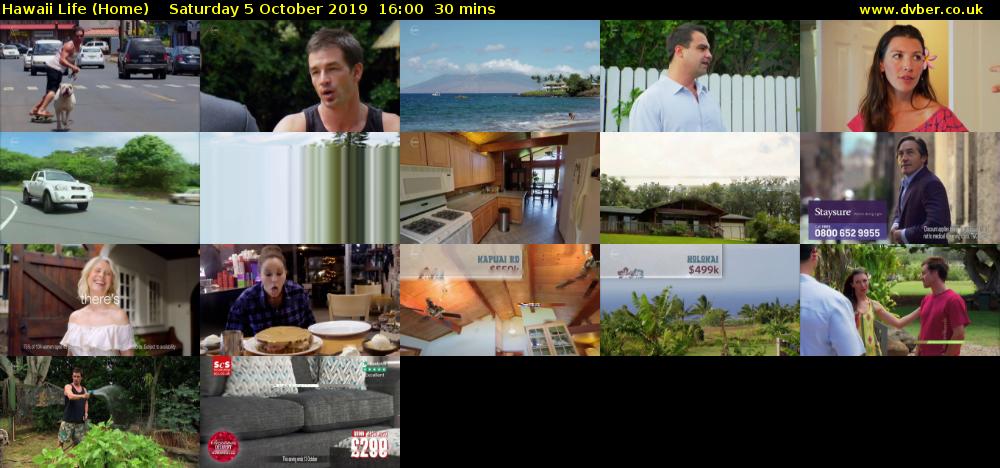 Hawaii Life (Home) Saturday 5 October 2019 16:00 - 16:30