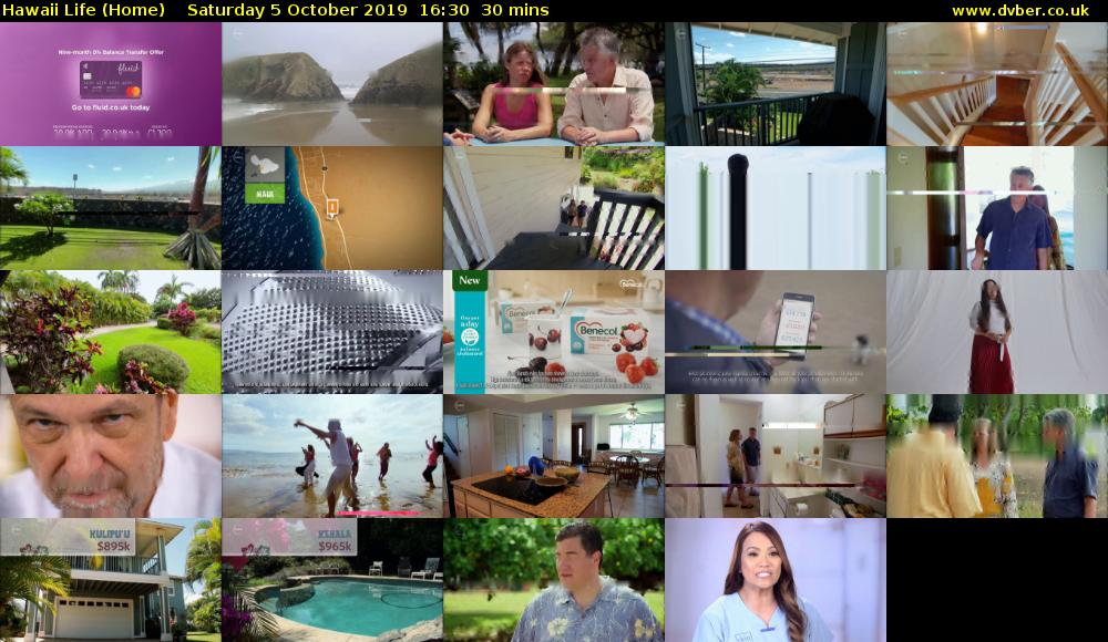 Hawaii Life (Home) Saturday 5 October 2019 16:30 - 17:00
