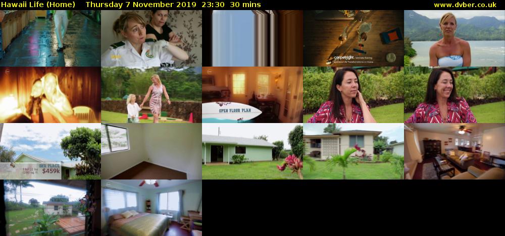Hawaii Life (Home) Thursday 7 November 2019 23:30 - 00:00