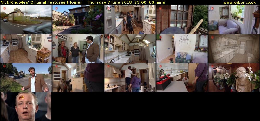 Nick Knowles' Original Features (Home) Thursday 7 June 2018 23:00 - 00:00