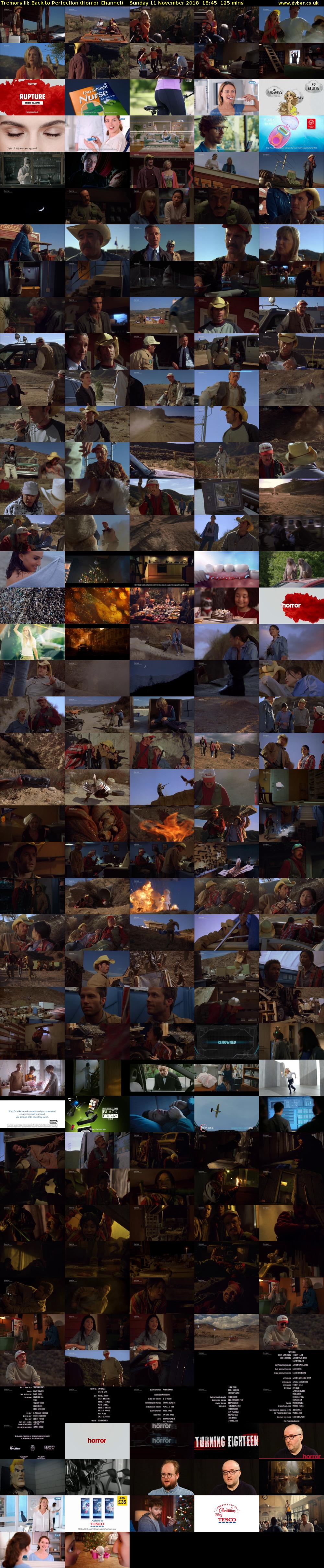 Tremors III: Back to Perfection (Horror Channel) Sunday 11 November 2018 18:45 - 20:50