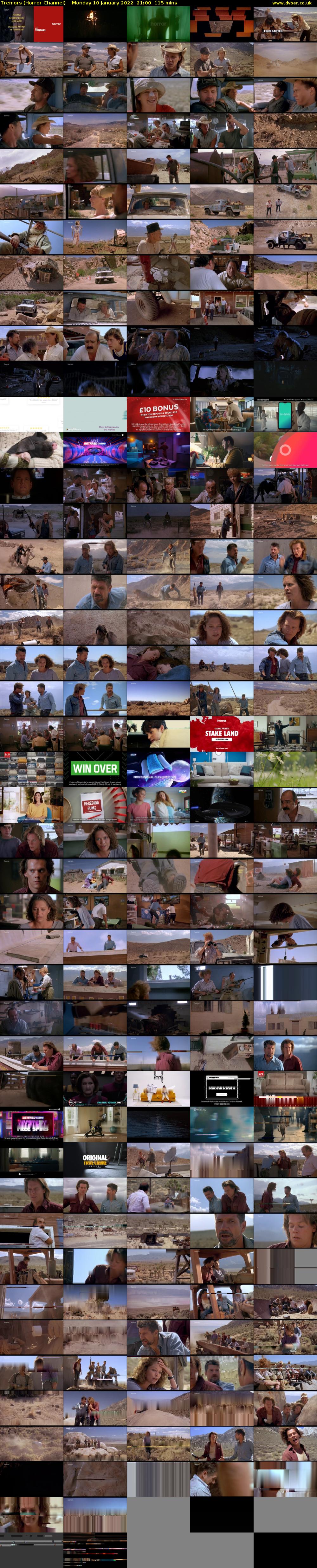Tremors (Horror Channel) Monday 10 January 2022 21:00 - 22:55