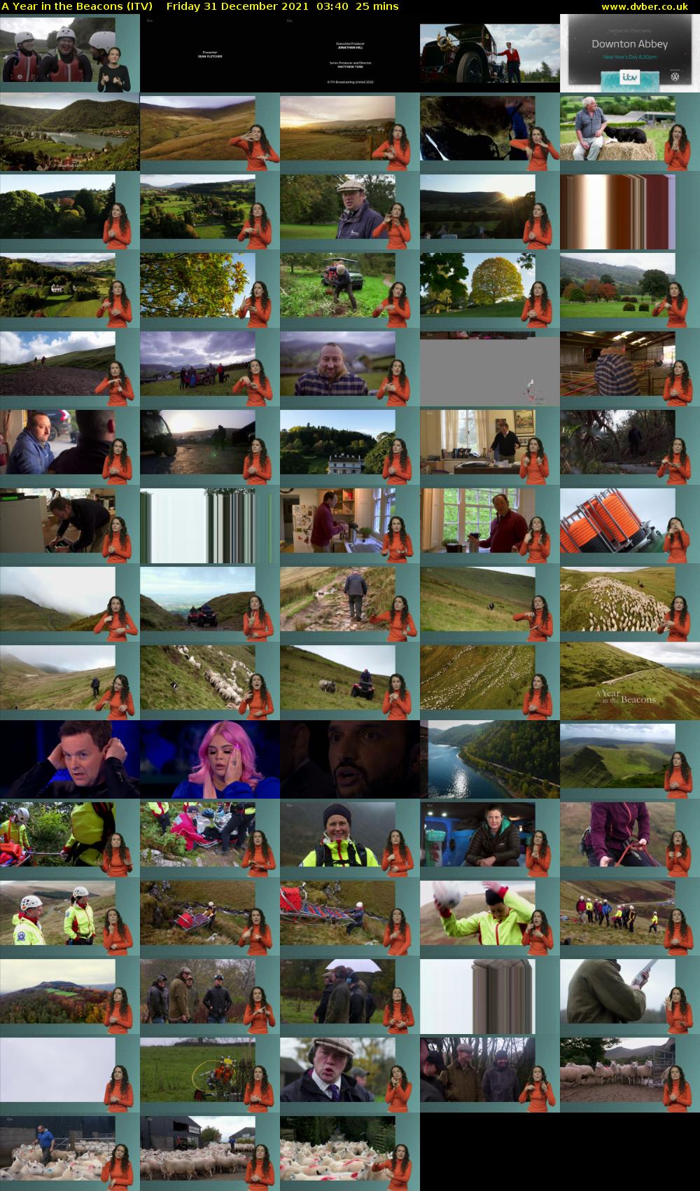 A Year in the Beacons (ITV) Friday 31 December 2021 03:40 - 04:05