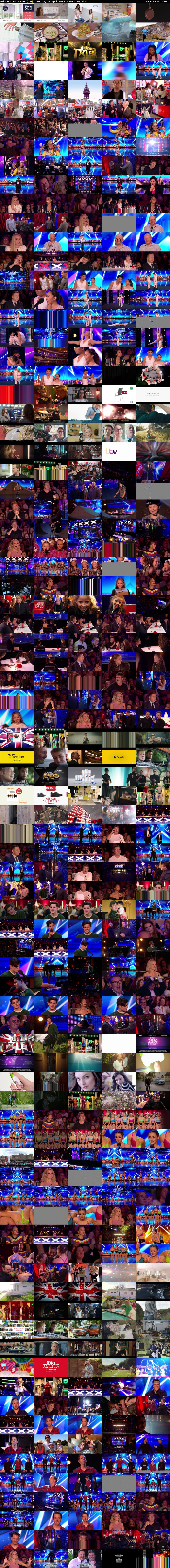 Britain's Got Talent (ITV) Sunday 23 April 2017 13:55 - 15:15