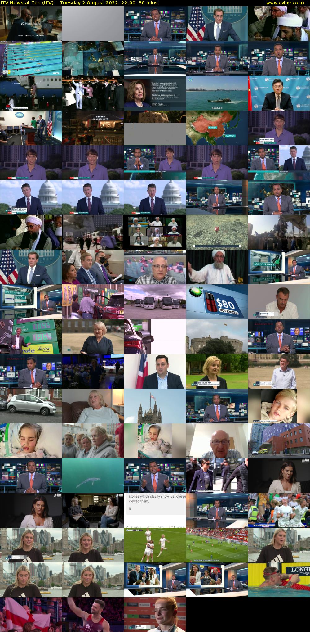 ITV News at Ten (ITV) Tuesday 2 August 2022 22:00 - 22:30