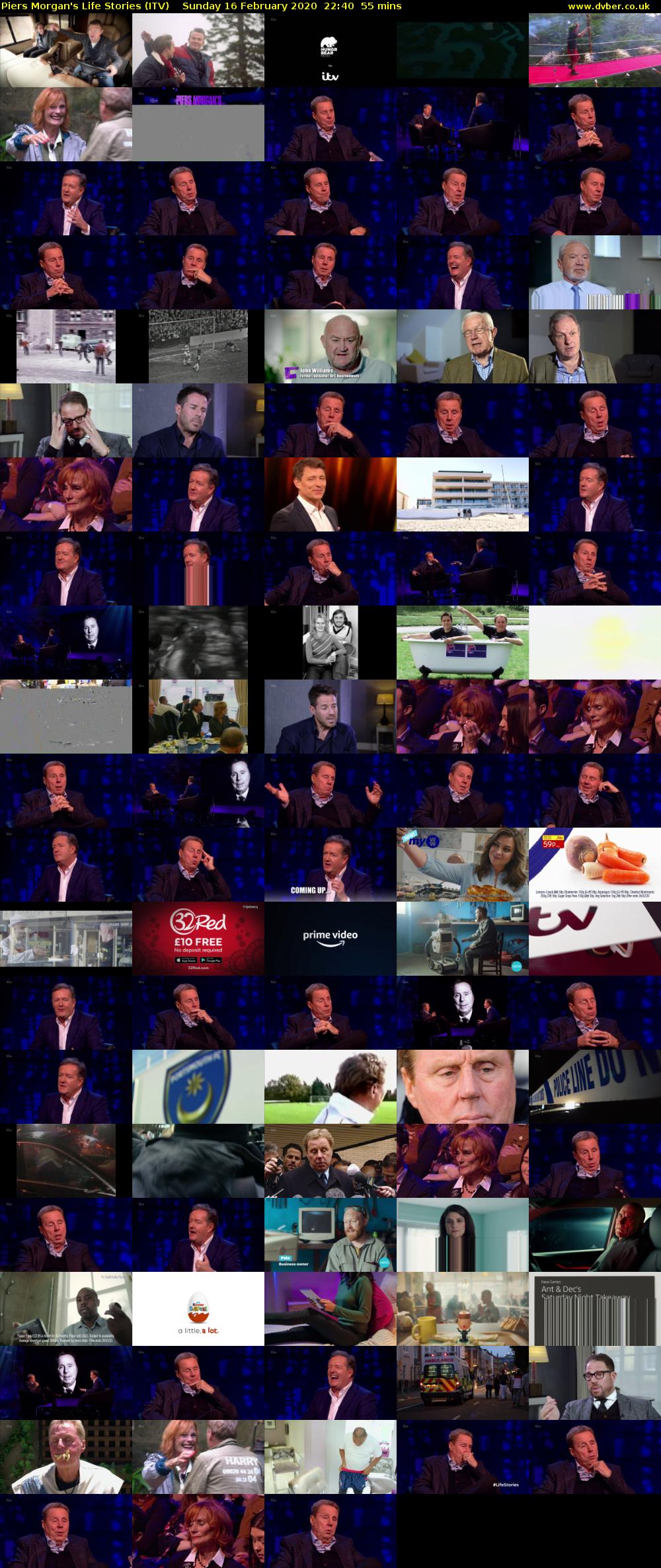 Piers Morgan's Life Stories (ITV) Sunday 16 February 2020 22:40 - 23:35