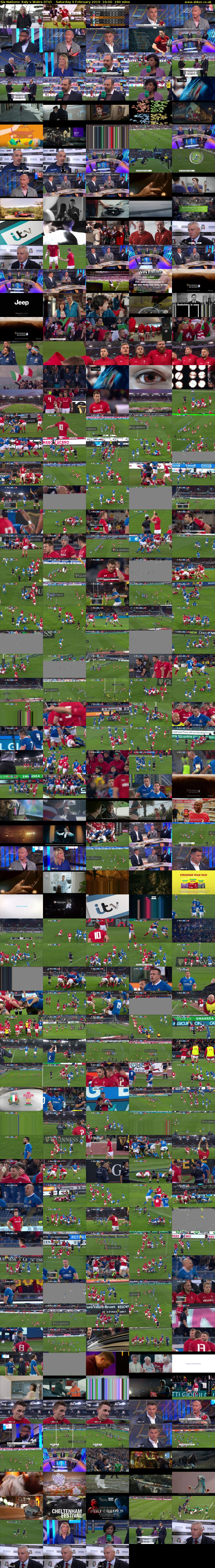 Six Nations Italy v Wales (ITV HD) 201902091600