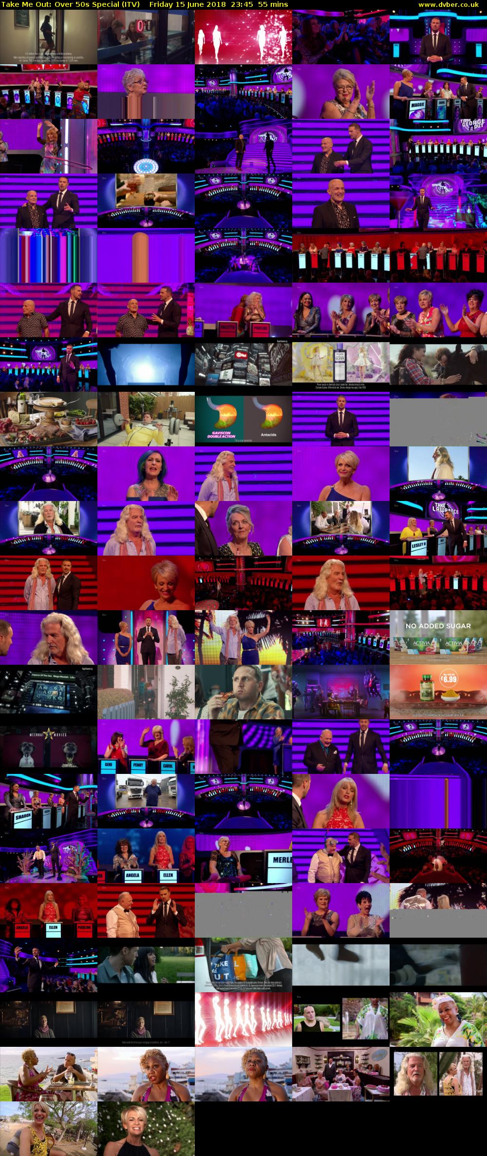 Take Me Out: Over 50s Special (ITV) Friday 15 June 2018 23:45 - 00:40