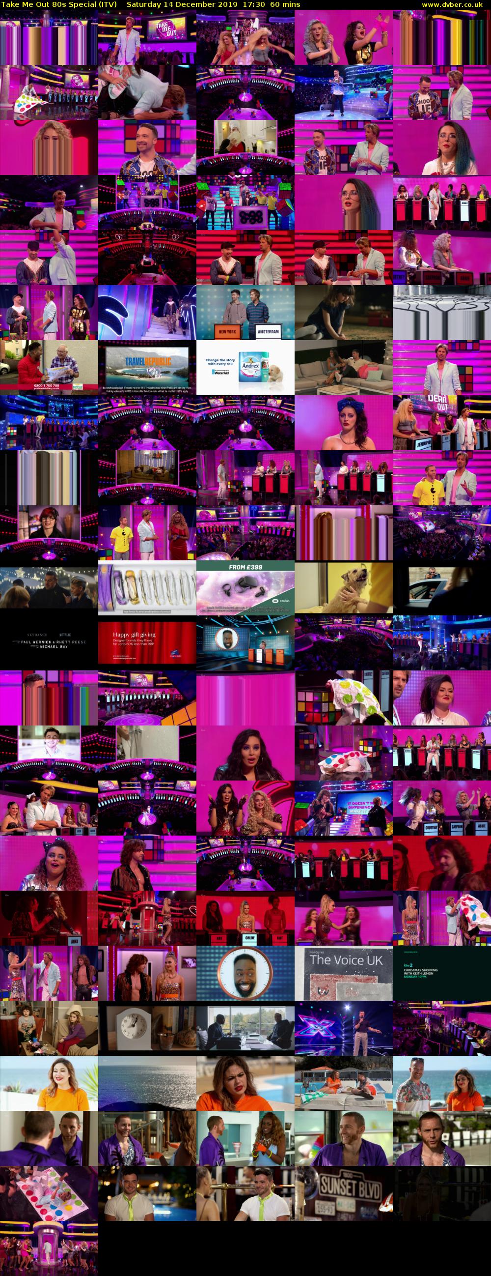 Take Me Out 80s Special (ITV) Saturday 14 December 2019 17:30 - 18:30