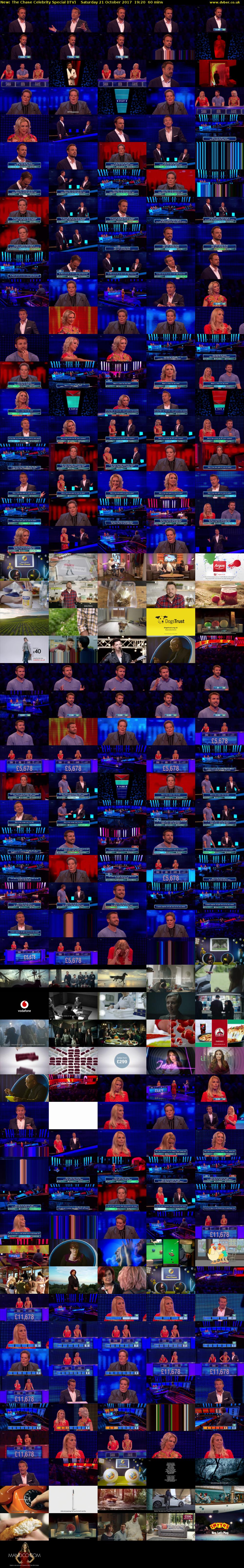 The Chase Celebrity Special (ITV) Saturday 21 October 2017 19:20 - 20:20