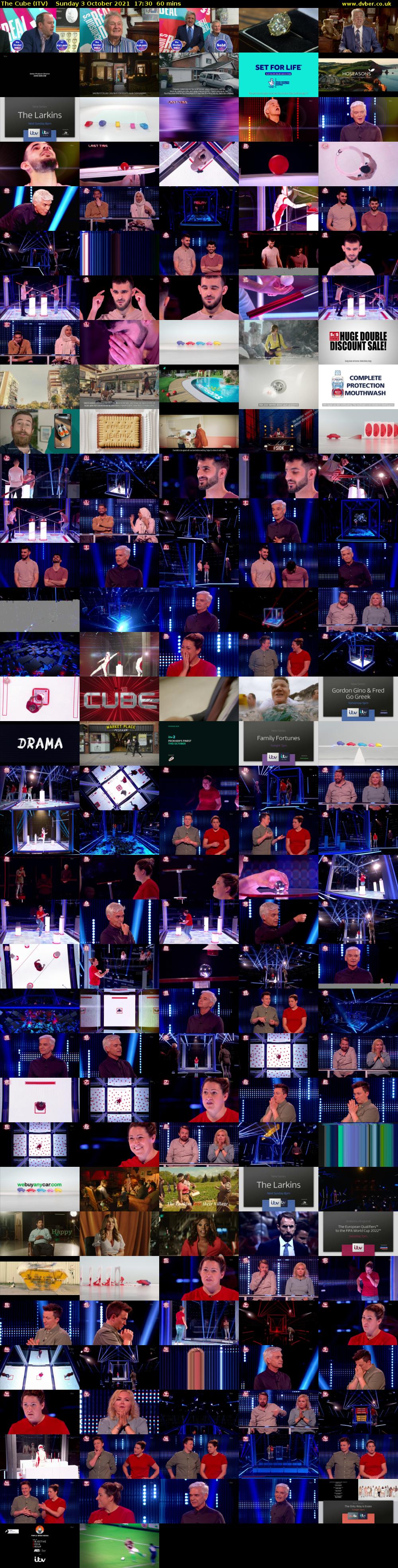 The Cube (ITV) Sunday 3 October 2021 17:30 - 18:30