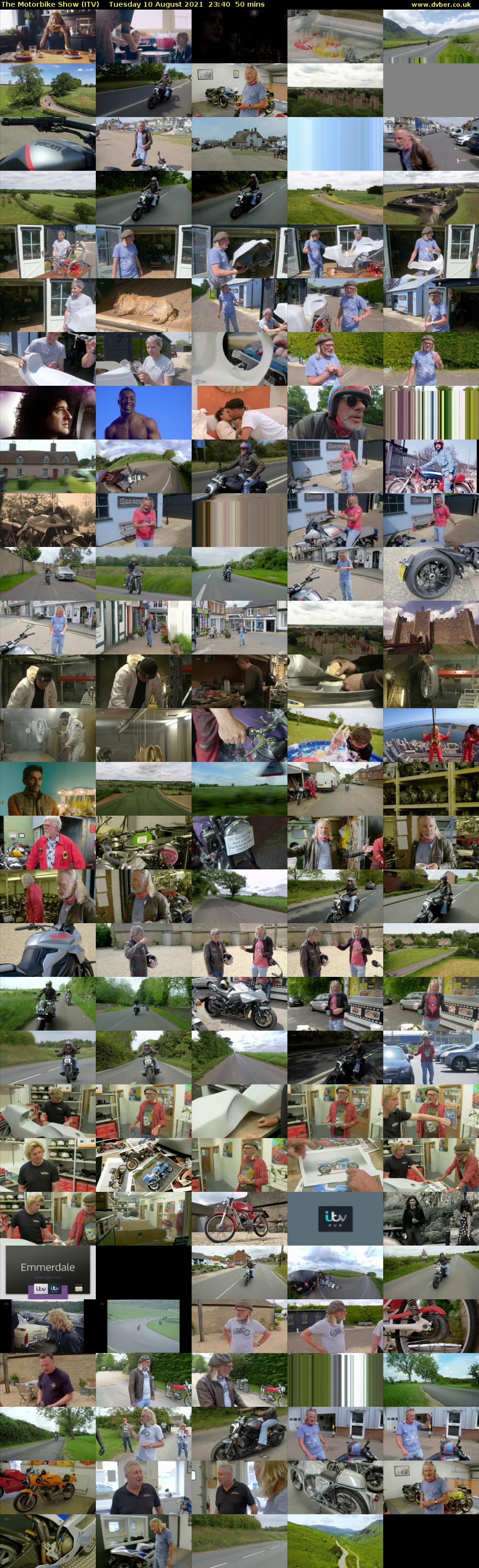 The Motorbike Show (ITV) Tuesday 10 August 2021 23:40 - 00:30
