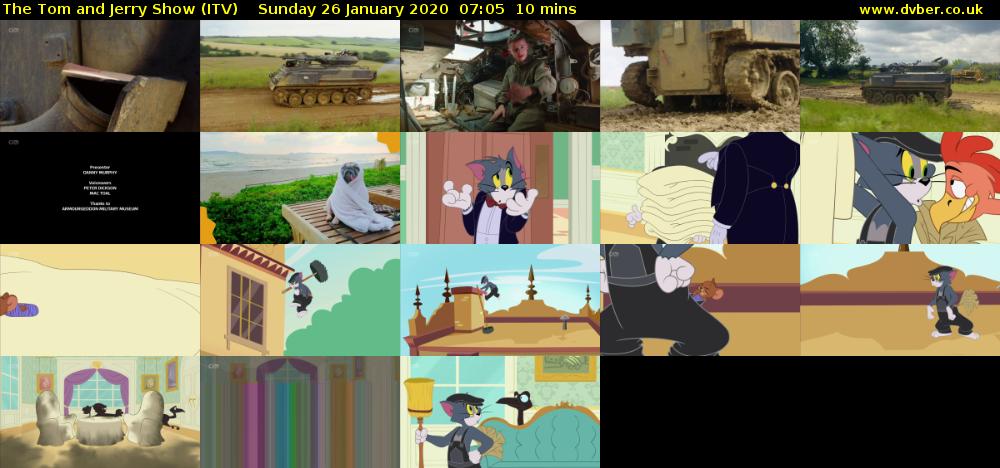 The Tom and Jerry Show (ITV) Sunday 26 January 2020 07:05 - 07:15
