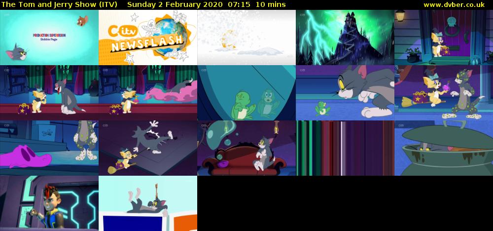 The Tom and Jerry Show (ITV) Sunday 2 February 2020 07:15 - 07:25