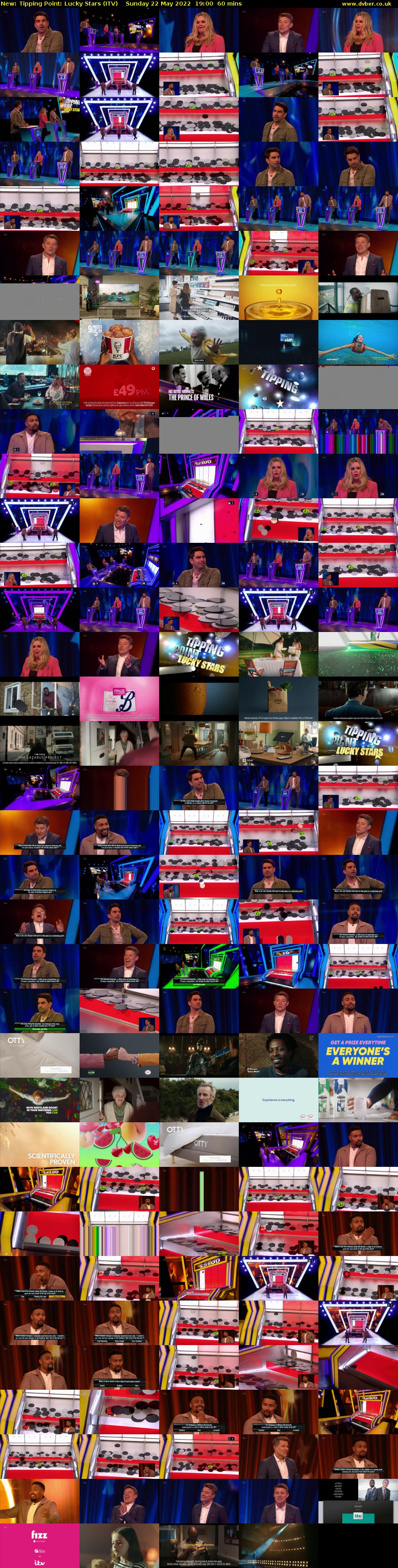 Tipping Point: Lucky Stars (ITV) Sunday 22 May 2022 19:00 - 20:00